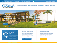 Tablet Screenshot of cdavila.com.br